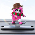 cherry blossom version of the moving skateboard bear